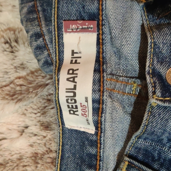 Levi's 505 Regular Fit Jeans 38x34 - Picture 5 of 8